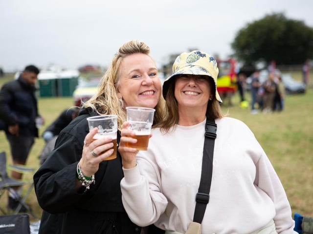 Michaela and Susan at Mirfield Farm Fest.