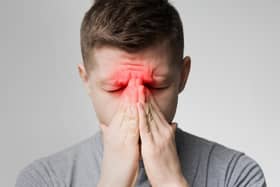 Sinusitis can be painful and uncomfortable. Photo: AdobeStock