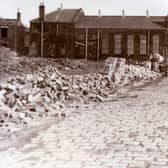 This picture taken in Thornton Street, Westtown, shows what happened to local communities when the bulldozers arrived in the 1950s and 60s when hundreds of houses as well as pubs, clubs, shops and churches, were demolished.