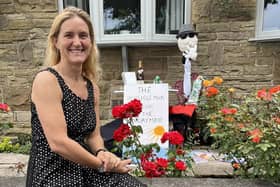 Batley and Spen MP Kim Leadbeater spent a fun morning judging entries in a scarecrow festival organised by East Bierley Village Preservation Society.