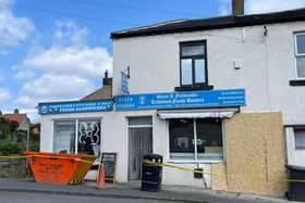 Fairweathers Butchers and Deli is open as normal - despite a car crashing into the Mirfield shop over the Bank Holiday weekend. Photo by Bruce Fitzgerald.