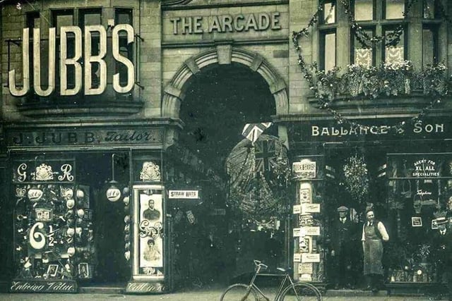 Dewsbury Arcade in its heyday.