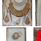 Some of the jewellery that was stolen from the house in Dewsbury
