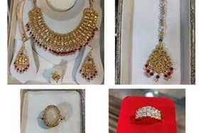 Some of the jewellery that was stolen from the house in Dewsbury