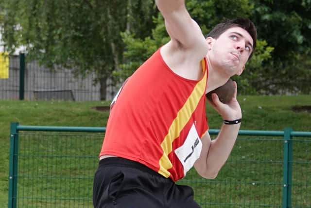 Jake Darby earned good points for Spenborough AC in their Northern Senior League match.