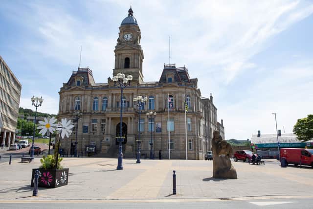 Dewsbury Register Office is based at Dewsbury Town Hall but could be shut under the plans