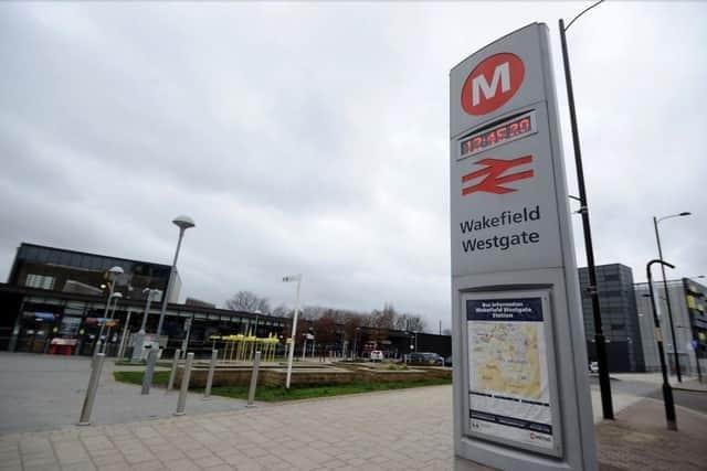 The ticket offices at Wakefield's Westgate station is one of the proposed closures.