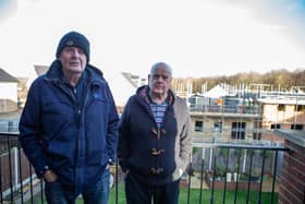 Residents of High Street, Hanging Heaton, Derek Crossley and Stephen Crossley have raised concerns about the nearby housing development