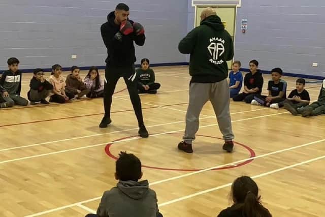 Amaar Akbar is set to pass on tips to prospective young boxers at the new Mirfield club.