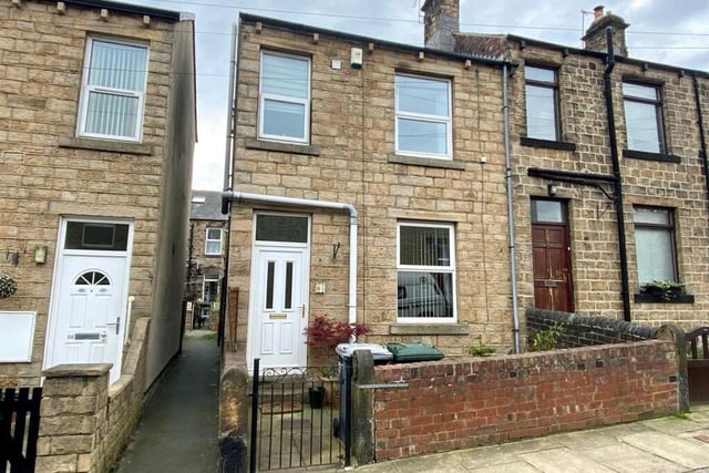 This property on Johnson Street in Mirfield is currently for sale on Rightmove for a guide price of £140,000.