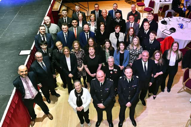 Group picture at the Kirklees Policing Awards 2023.