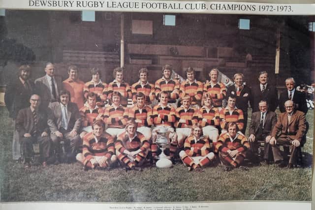 The Championship winning team of 1973.