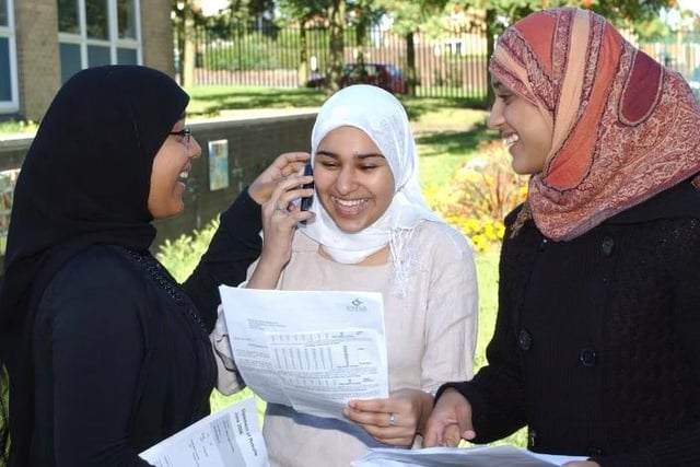Summaya Akudi, Hajra Karolia and Farhana Seedat take it in turns to phone home with their results.