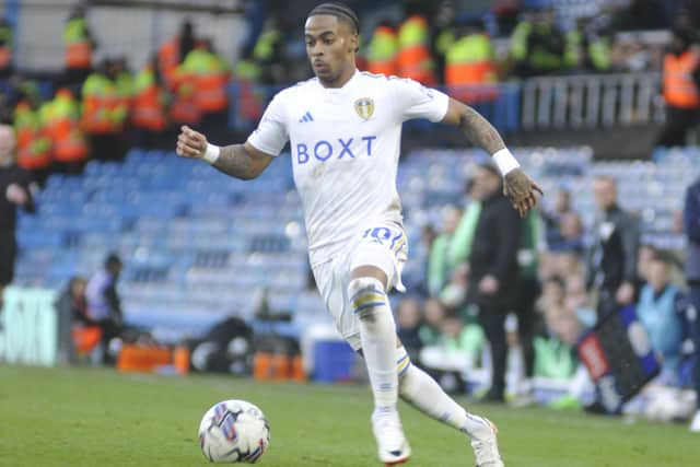 Crysencio Summerville was spot on for Leeds United's second against Hull City.