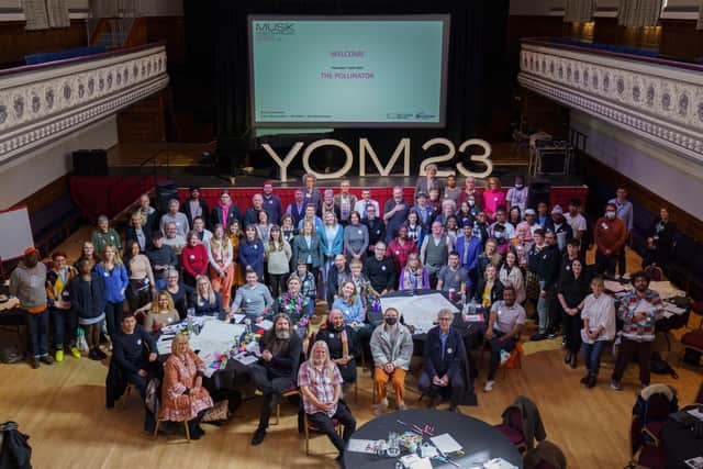 Kirklees Year of Music 2023 at the 'Pollinator' event at Dewsbury Town Hall earlier this year.