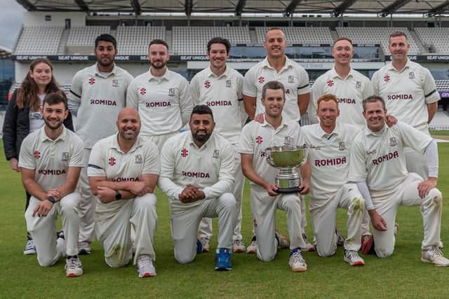 Woodlands completed the cricket season with a nine wicket win at Headingley against Appleby Frodingham in the Yorkshire Premier League Play Off Final. Picture: Ray Spencer