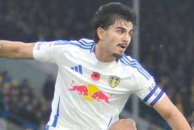 Pascal Struijk went closest to scoring for Leeds United at Arsenal with a first half header.