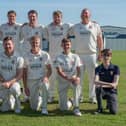 Cleckheaton's winning team that has finished top of Division One of the Bradford League. Photo by Ray Spencer