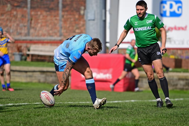 4. Hunslet ARLFC 6-80 Batley Bulldogs, fourth round of the Challenge Cup, Sunday, April 2, 2023. (Photo credit: Paul Butterfield)