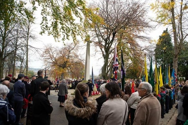 5. Mirfield's Remembrance Sunday parade.