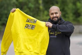 Sohail Rashid has set up his own clothing line, which is being. sold in the Leeds United club shop. Picture Scott Merrylees