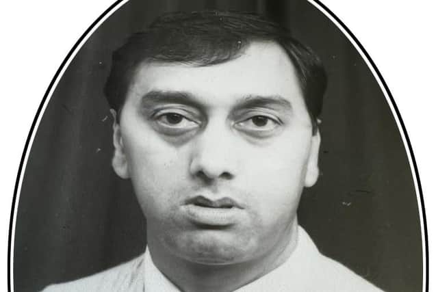 Siraj pictured in 1972 when he was aged 22