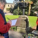 A community arts project at Cleckheaton Library is bringing people together through creative outdoor exploration.