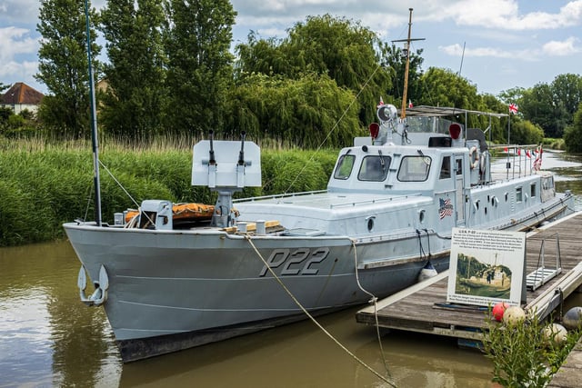 US Rhine Patrol Boat visiting UK by Nigel Booth.