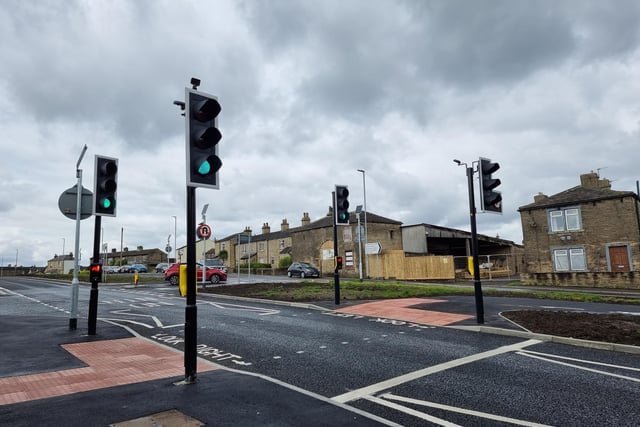 If you have been driving or walking around Cleckheaton, Scholes and Brighouse recently, you will have noticed the new traffic lights and pedestrian controlled crossings at the top of Hartshead Moor - on the A649 Halifax Road - are finally up and running.