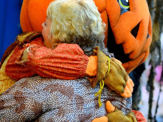 Halloween at Dewsbury Market.