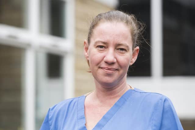 Nurses at Ings House, led by Kate Rankin (pictured) and Marie Armitage, are now generating ideas and organising events to try and raise money for their own defib, which could be used by ‘everybody’ in the local community.