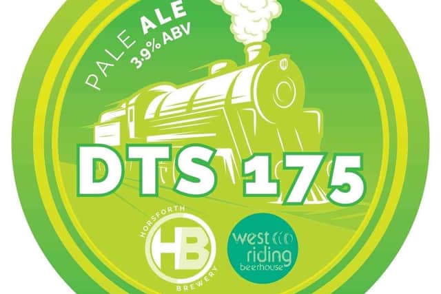 A specially brewed ale, called ‘DTS 175’, has been created by The West Riding team