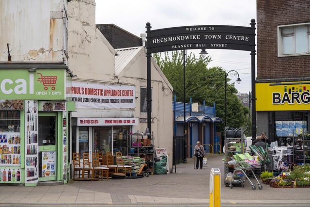 Shops prepare to open in Heckmondwike in June 2020 after 'non-essential' stores are told they can reopen after being closed since March 2020. Picture: Scott Merrylees