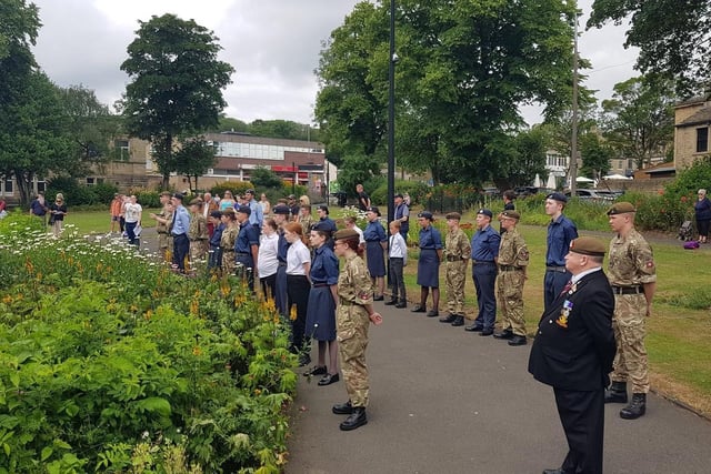 The cadets took part in an Armed Forces Day Parade in Cleckheaton