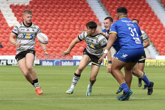 Dewsbury Rams finished the League One season with a 36-26 defeat against Doncaster but were still crowned champions