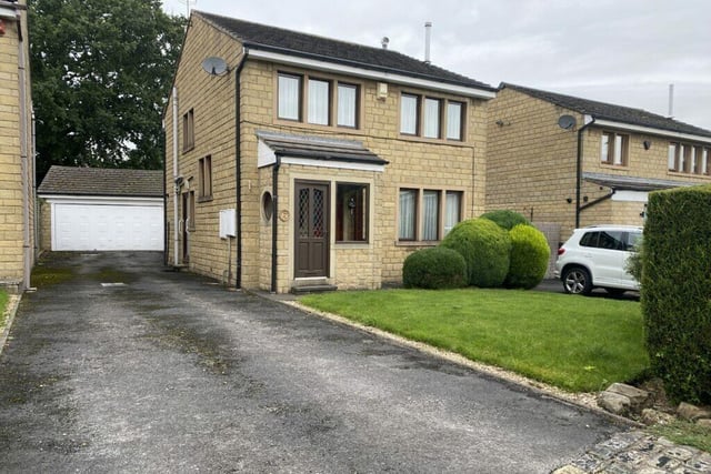This property on Crowlees Close, Mirfield, is on sale with Wilcock priced £345,000