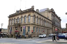 Huddersfield Town Hall.