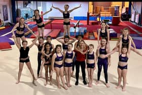 Kim Leadbeater MP joined the ymnastics team for a session at Panache.