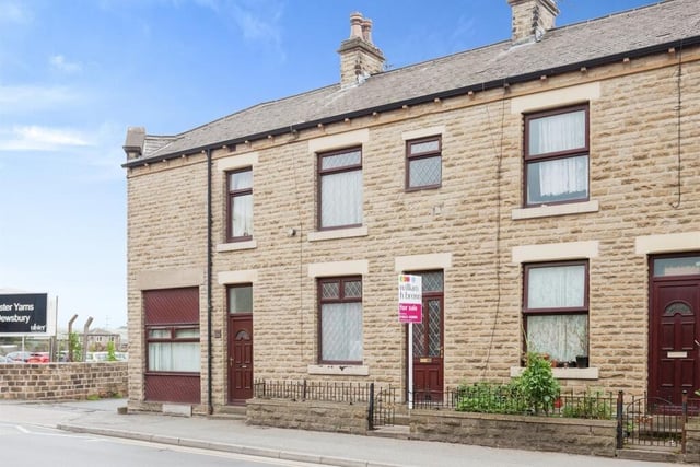 This property on Huddersfield Road, Ravensthorpe, is on sale with William H. Brown priced at £75,000