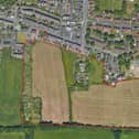 A view of the site boundary at Lees Hall Road, Dewsbury, where Breck Homes plans to build around 300 new affordable properties.