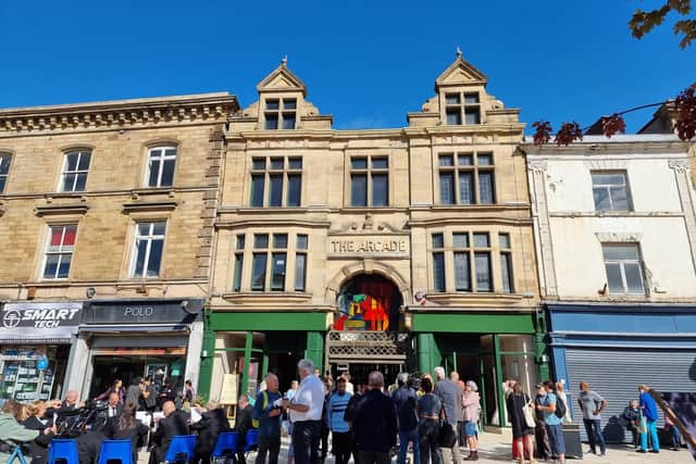 Dewsbury Arcade.