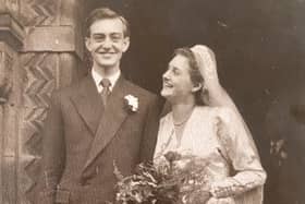 John and Margaret Prentice on their wedding day, September 6th, 1952