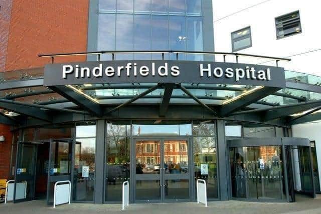 Pinderfields Hospital, Wakefield.