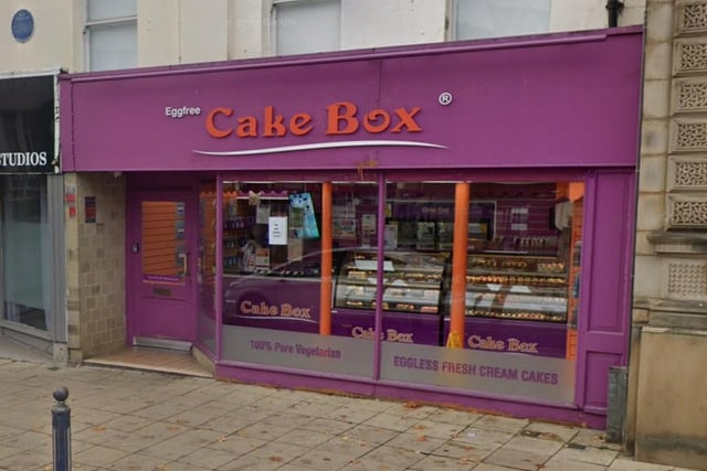 Cake Box on Northgate, Dewsbury, has a 4.9 rating and 341 reviews.