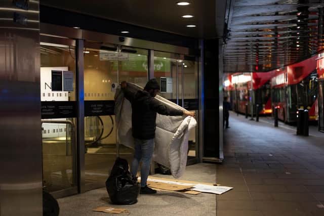 The emergency plan for people sleeping rough has been triggered