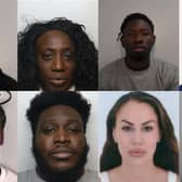 Pictured clockwise from the top left are Devanyl Graham, Heather Jeffrey, Sheikh Jobe, Sophie Logan, Ben Royle, Emma Rauf, Sheldan Noel and Lamara Noel.