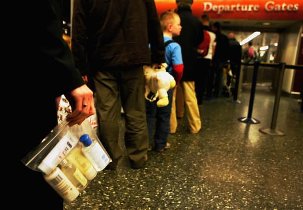 The 100ml rule still remains in place if you are due to travel from any other airport other than Teesside and London City airports. Photo: Getty Images
