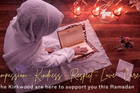 The Kirkwood is launching its Ramadan campaign, during which it will raise awareness and appeal for donations
