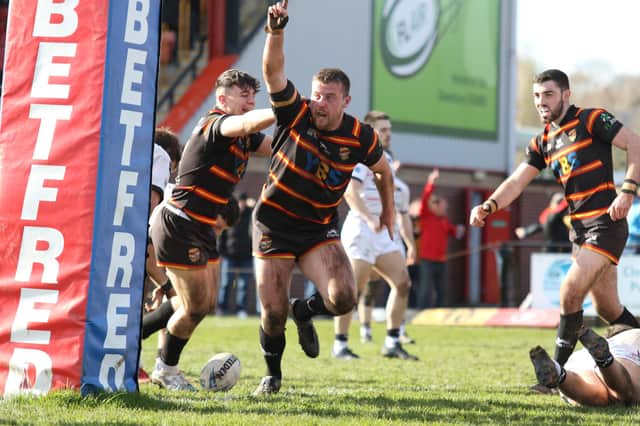 Take a look at all the action from Sunday's incredible Challenge Cup victories for Dewsbury Rams and Batley Bulldogs. (Photo credit: Thomas Fynn)