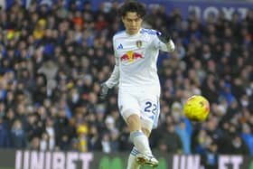 Ao Tanaka made it 2-0 against Chelsea with his first goal at Premier League level for Leeds United.
